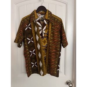 Vintage Liberty House Aloha Shirt Malihini Made in Hawaii 22" Across Chest